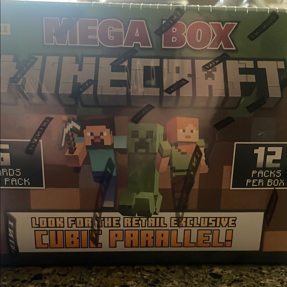 Mega Box Trading Cards - Green and Brown